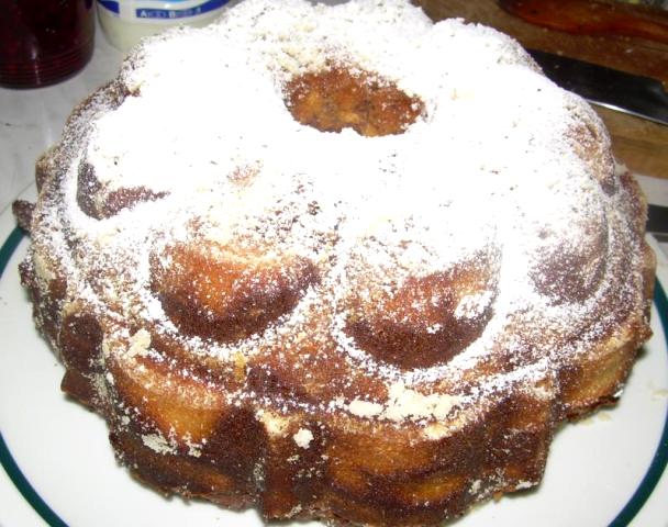 upečená bábovka