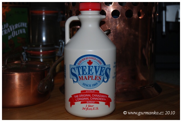 javorový sirup