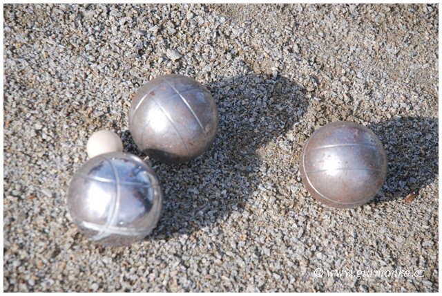 koule a košonek - petanque