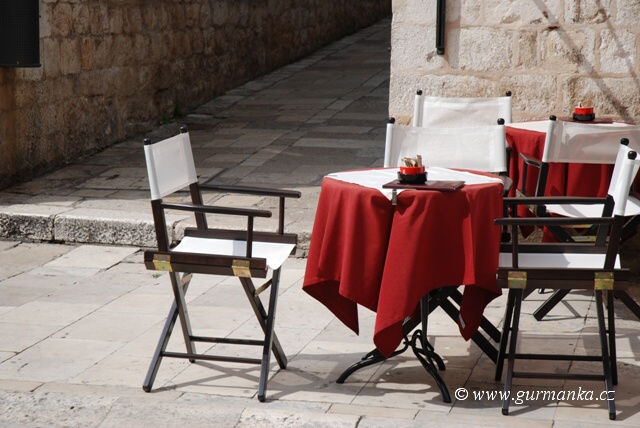 "kavárna v Dubrovniku"