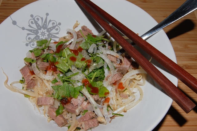 "vietnamská polévka Pho Bó"
