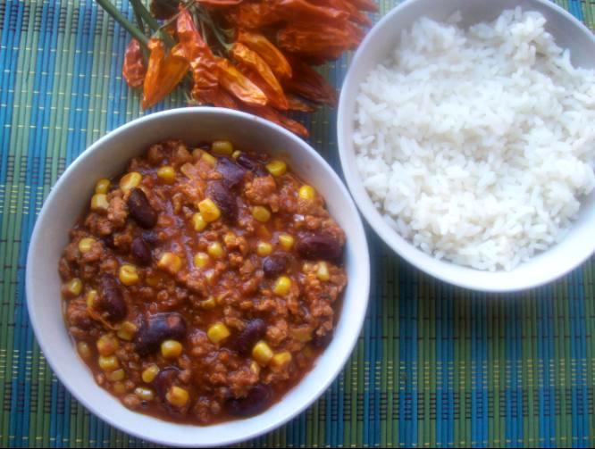 "jak se vaří vegetariánské chilli"