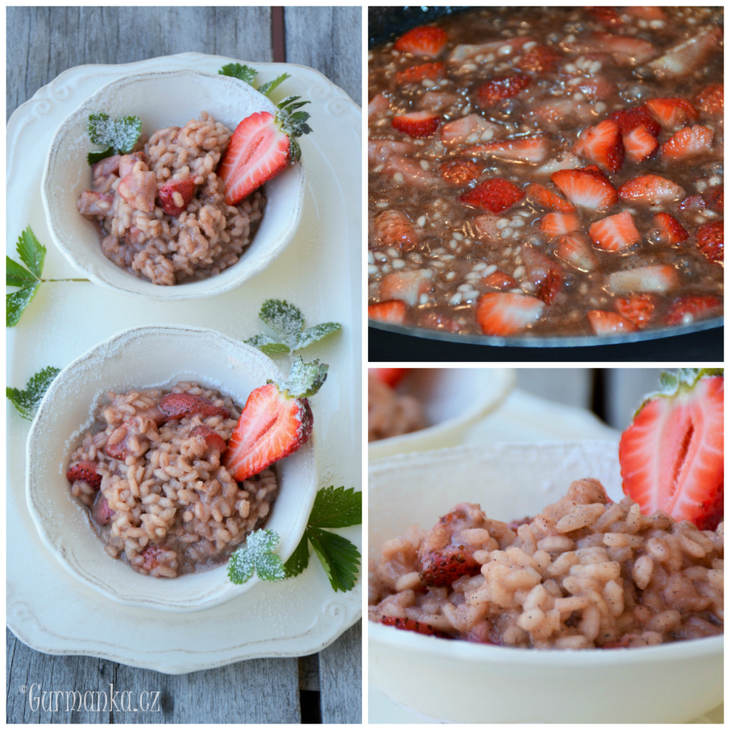 Risotto s jahodami & Risotto alle fragola